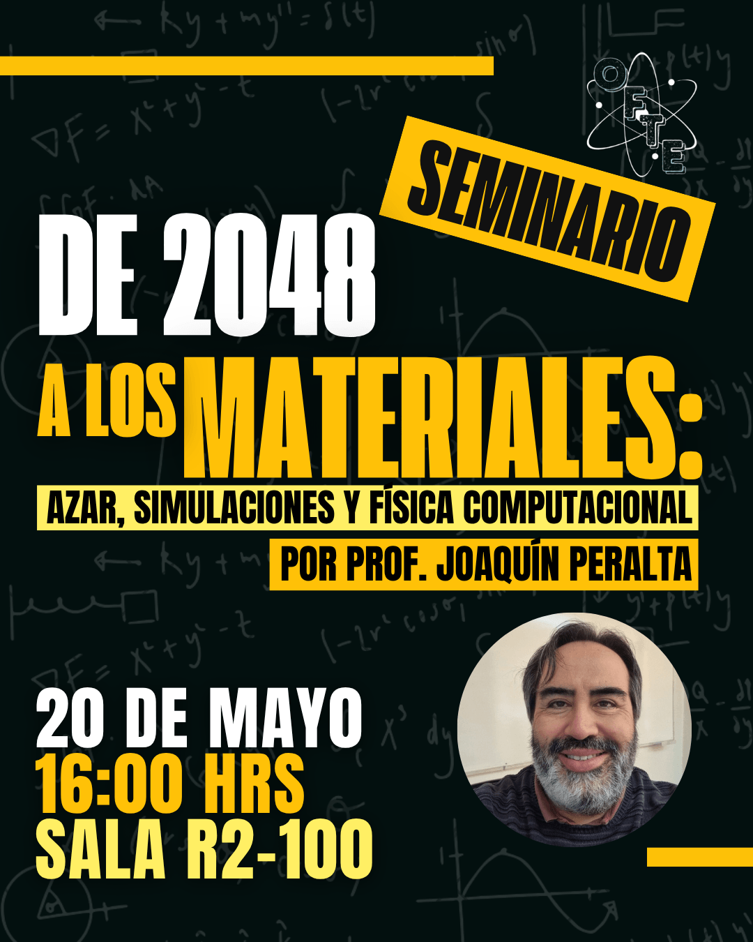 De 2048 a los materiales: azar, simulaciones y física computacional